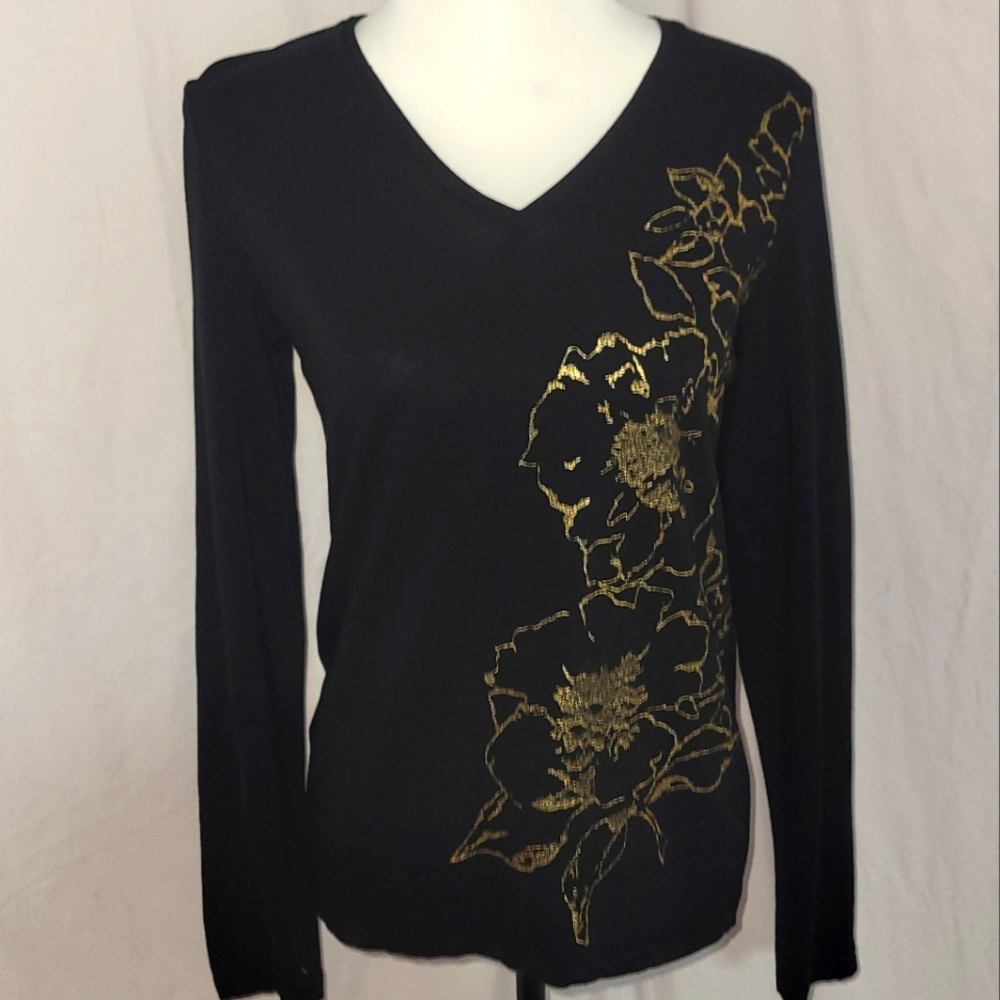 Jones New York Sport Size M Long Sleeve T